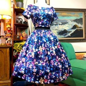 Floral Spring Swing Dress